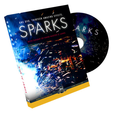dvd de magie SPARKS du magicien JAMES CHADIER